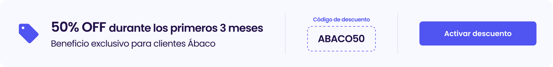 50% off
